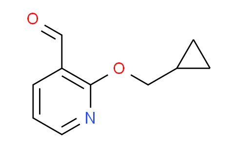 CAS No. 902835-88-5, 2-(Cyclopropylmethoxy)nicotinaldehyde