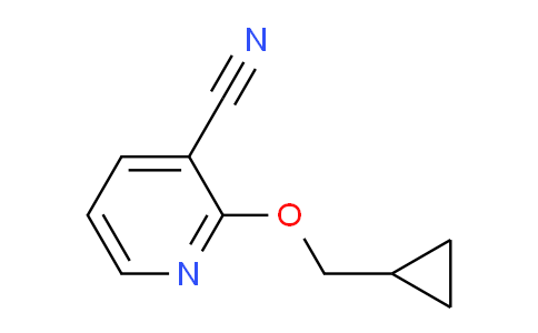 CAS No. 1019493-32-3, 2-(Cyclopropylmethoxy)nicotinonitrile