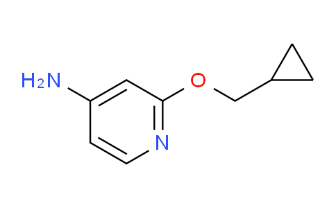 CAS No. 1250093-19-6, 2-(Cyclopropylmethoxy)pyridin-4-amine