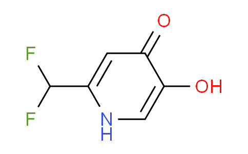 CAS No. 1064077-25-3, 2-(Difluoromethyl)-5-hydroxypyridin-4(1H)-one