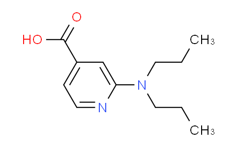CAS No. 597564-11-9, 2-(Dipropylamino)isonicotinic acid
