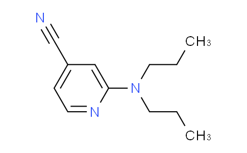 CAS No. 127680-85-7, 2-(Dipropylamino)isonicotinonitrile