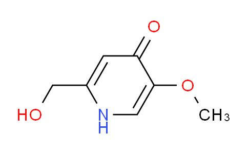 CAS No. 6323-21-3, 2-(Hydroxymethyl)-5-methoxypyridin-4(1H)-one