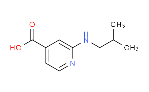 CAS No. 1019388-25-0, 2-(Isobutylamino)isonicotinic acid