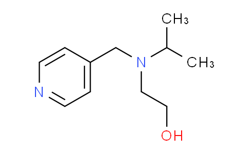 CAS No. 1247851-30-4, 2-(Isopropyl(pyridin-4-ylmethyl)amino)ethanol