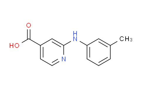CAS No. 1019387-47-3, 2-(m-Tolylamino)isonicotinic acid