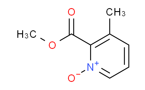 CAS No. 878207-91-1, 2-(Methoxycarbonyl)-3-methylpyridine 1-oxide