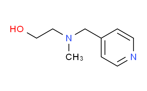 CAS No. 121489-11-0, 2-(Methyl(pyridin-4-ylmethyl)amino)ethanol