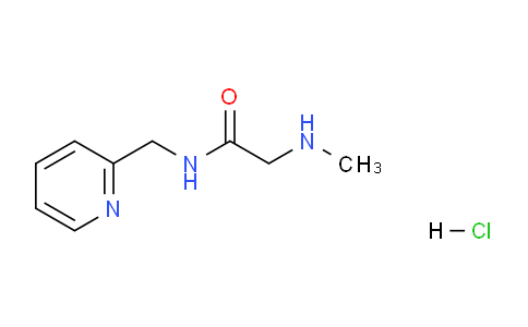 CAS No. 1220035-91-5, 2-(Methylamino)-N-(pyridin-2-ylmethyl)acetamide hydrochloride
