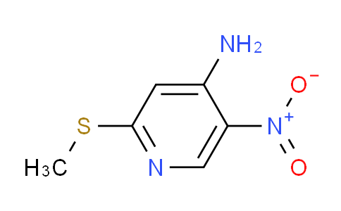 CAS No. 1415387-39-1, 2-(Methylthio)-5-nitropyridin-4-amine