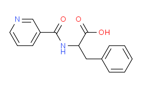 CAS No. 36724-78-4, 2-(Nicotinamido)-3-phenylpropanoic acid