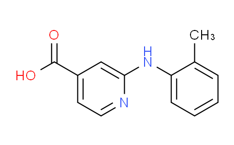 CAS No. 1019324-25-4, 2-(o-Tolylamino)isonicotinic acid