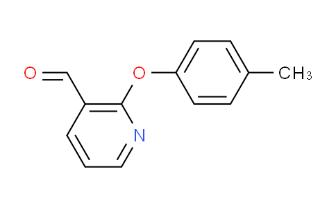 CAS No. 478030-89-6, 2-(p-Tolyloxy)nicotinaldehyde