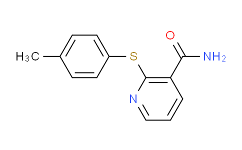 CAS No. 175135-83-8, 2-(p-Tolylthio)nicotinamide