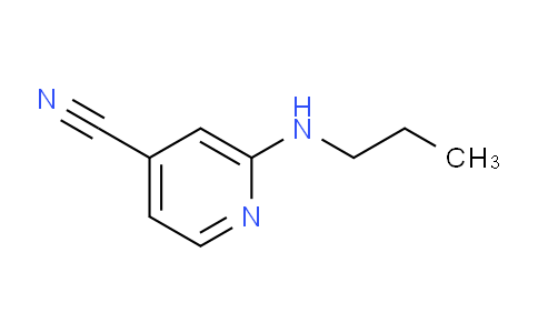 CAS No. 127680-76-6, 2-(Propylamino)isonicotinonitrile