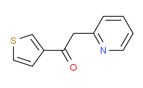 CAS No. 1152548-75-8, 2-(Pyridin-2-yl)-1-(thiophen-3-yl)ethanone