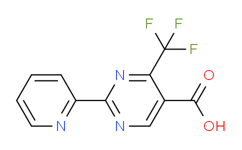 CAS No. 874816-10-1, 2-(Pyridin-2-yl)-4-(trifluoromethyl)pyrimidine-5-carboxylic acid