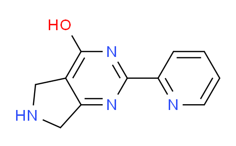 CAS No. 1220031-07-1, 2-(Pyridin-2-yl)-6,7-dihydro-5H-pyrrolo[3,4-d]pyrimidin-4-ol