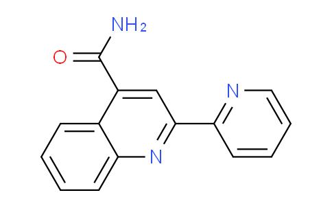 CAS No. 29197-46-4, 2-(Pyridin-2-yl)quinoline-4-carboxamide
