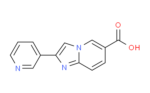 CAS No. 1270936-29-2, 2-(Pyridin-3-yl)imidazo[1,2-a]pyridine-6-carboxylic acid