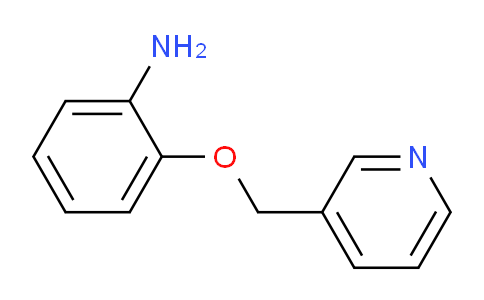 CAS No. 105326-60-1, 2-(Pyridin-3-ylmethoxy)aniline