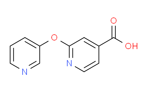 CAS No. 1094402-21-7, 2-(Pyridin-3-yloxy)isonicotinic acid