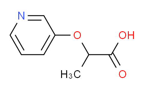 CAS No. 347186-55-4, 2-(Pyridin-3-yloxy)propanoic acid