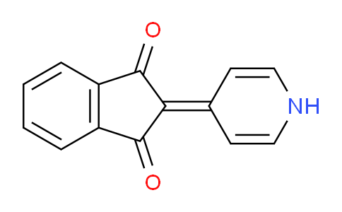 CAS No. 49803-28-3, 2-(Pyridin-4(1H)-ylidene)-1H-indene-1,3(2H)-dione