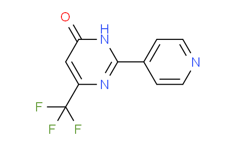 CAS No. 204394-60-5, 2-(Pyridin-4-yl)-6-(trifluoromethyl)pyrimidin-4(3H)-one