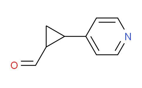 CAS No. 941717-10-8, 2-(Pyridin-4-yl)cyclopropanecarbaldehyde