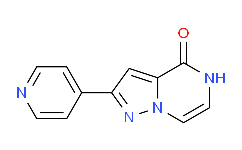 CAS No. 1351398-75-8, 2-(Pyridin-4-yl)pyrazolo[1,5-a]pyrazin-4(5H)-one