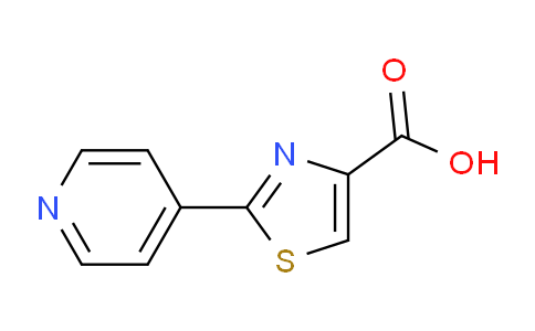 CAS No. 21278-86-4, 2-(Pyridin-4-yl)thiazole-4-carboxylic acid