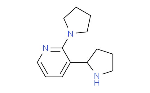 CAS No. 1336967-82-8, 2-(Pyrrolidin-1-yl)-3-(pyrrolidin-2-yl)pyridine