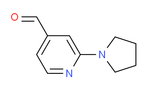 CAS No. 898289-23-1, 2-(Pyrrolidin-1-yl)isonicotinaldehyde
