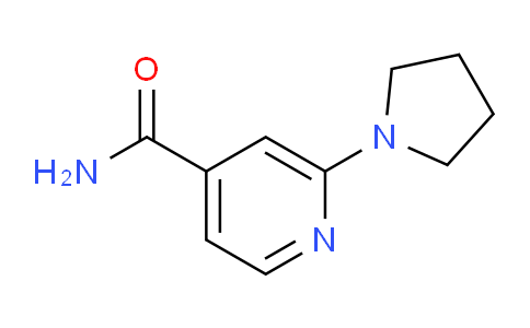 CAS No. 1378457-21-6, 2-(Pyrrolidin-1-yl)isonicotinamide
