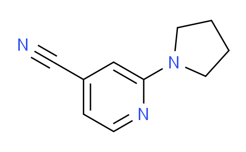 CAS No. 127680-87-9, 2-(Pyrrolidin-1-yl)isonicotinonitrile