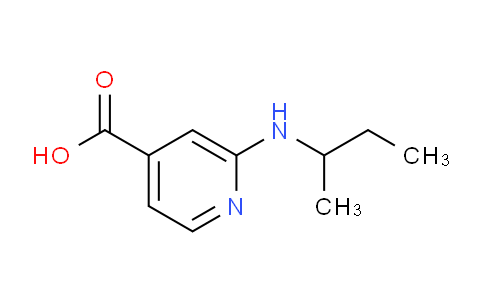 CAS No. 1019388-11-4, 2-(sec-Butylamino)isonicotinic acid