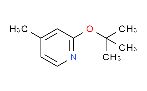 CAS No. 57883-15-5, 2-(tert-Butoxy)-4-methylpyridine