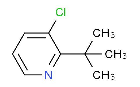 CAS No. 1355066-90-8, 2-(tert-Butyl)-3-chloropyridine