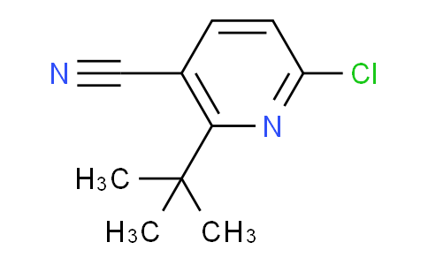 CAS No. 1707371-95-6, 2-(tert-Butyl)-6-chloronicotinonitrile