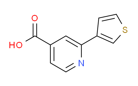 CAS No. 893723-63-2, 2-(Thiophen-3-yl)-isonicotinic acid