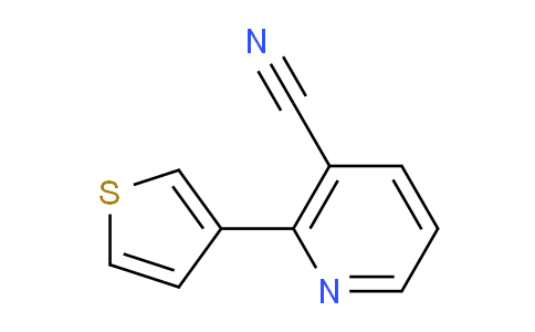 CAS No. 870065-06-8, 2-(Thiophen-3-yl)nicotinonitrile