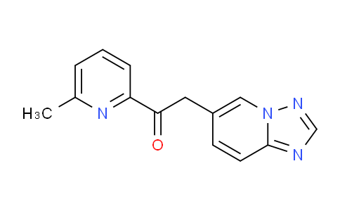 CAS No. 614750-82-2, 2-([1,2,4]Triazolo[1,5-a]pyridin-6-yl)-1-(6-methylpyridin-2-yl)ethanone