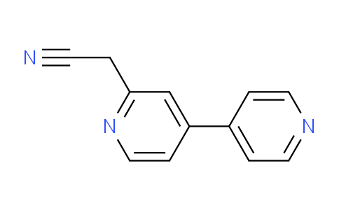 CAS No. 1227494-52-1, 2-([4,4'-Bipyridin]-2-yl)acetonitrile