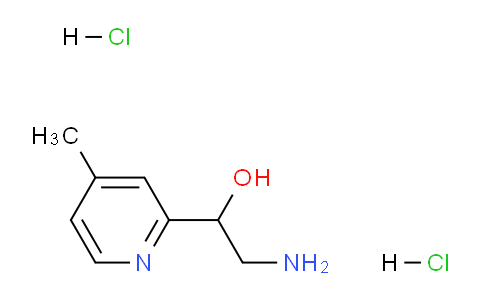 CAS No. 1398504-14-7, 2-Amino-1-(4-methylpyridin-2-yl)ethanol dihydrochloride