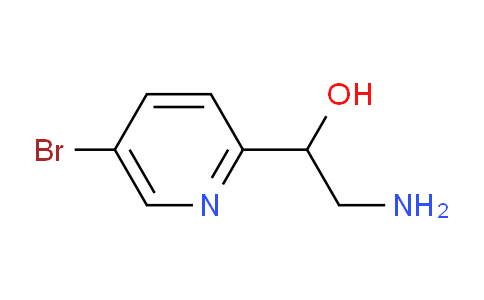 CAS No. 1537313-09-9, 2-Amino-1-(5-bromopyridin-2-yl)ethanol
