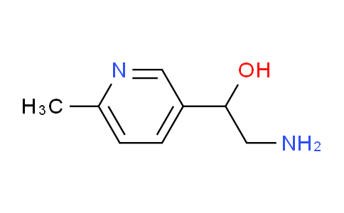 CAS No. 327088-20-0, 2-Amino-1-(6-methylpyridin-3-yl)ethanol