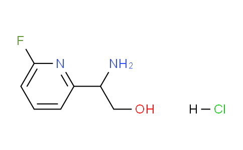CAS No. 1973503-47-7, 2-Amino-2-(6-fluoropyridin-2-yl)ethanol hydrochloride