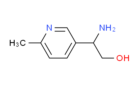 CAS No. 1270462-24-2, 2-Amino-2-(6-methylpyridin-3-yl)ethanol