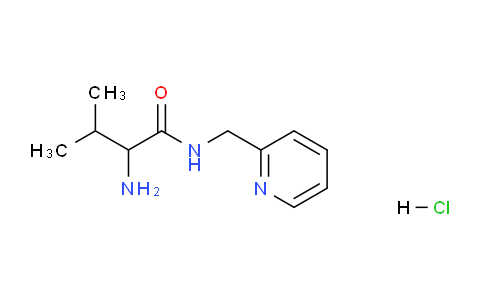 CAS No. 1236261-31-6, 2-Amino-3-methyl-N-(pyridin-2-ylmethyl)butanamide hydrochloride